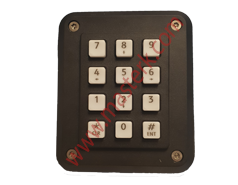 12-key numeric keypad